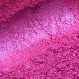 Synthetic Mica Raspberry